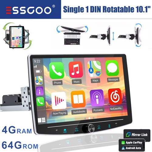Single din carplay car - din, 10"