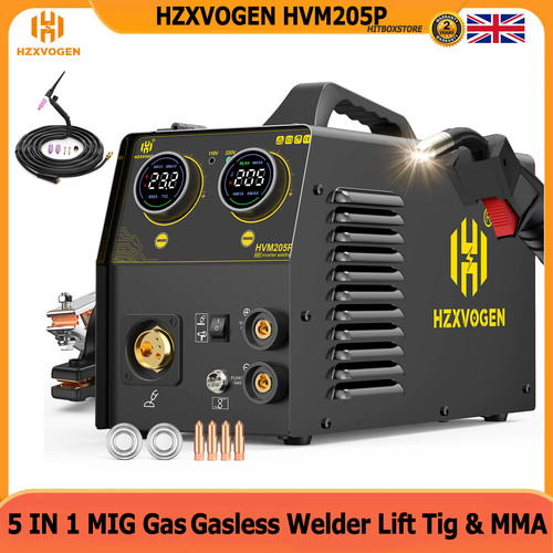 5in1 mig welder 205amp igbt - 5in1,