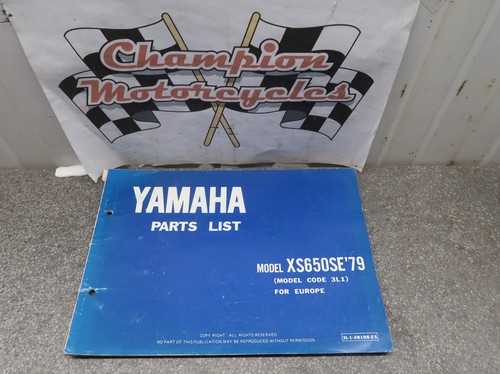 Genuine yamaha xs650se 1979 - genuine,
