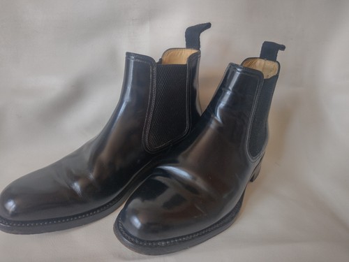 Loake mens black - chelsea, boots