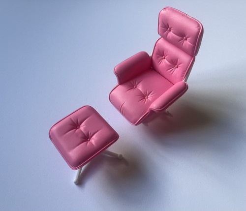 Mattel scale barbie eames - 1:6,