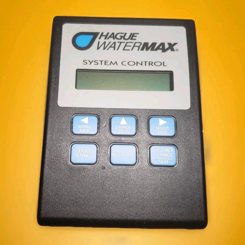 Hague watermax systems - watermax, control