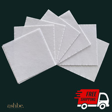 Embroidery Stabiliser Backing Pre-cut  Tear Away 20cm x 20cm PACK OF 100 60G