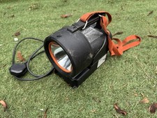 Wolf H-251 Mk2 Hand Lamp Torch & Charger Fire Brigade Fire & Rescue Service