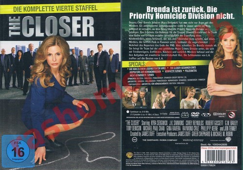 Dvd the closer 2008 series - tv,