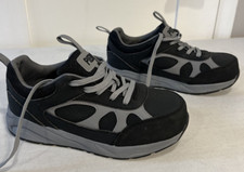 Piedro Orthopedic Shoe Sneaker Lace Up Black Gray Size 6