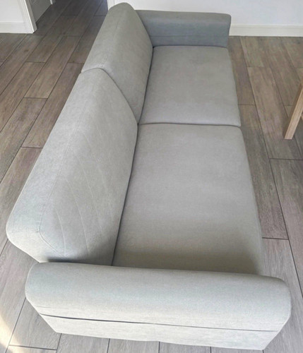 Yaheetech light grey fabric - light, 3