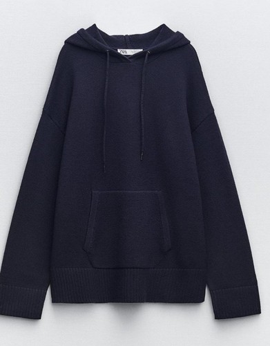 Zara navy knit ord - navy, size