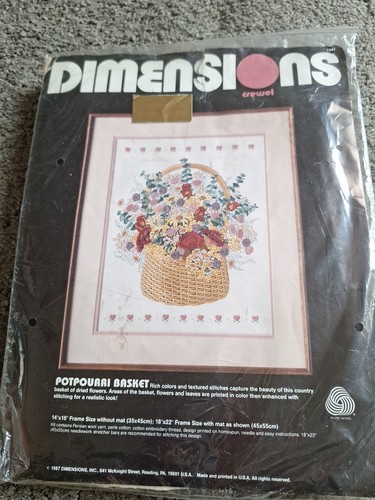 Dimensions crewel embroidery - dimensions,