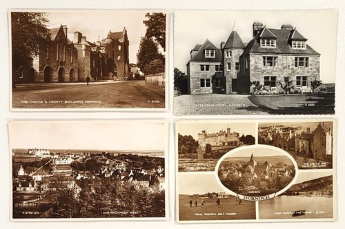 Dornoch postcards four - postcards;,