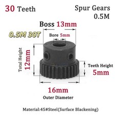 Spur Gears Steel Pinion Gears