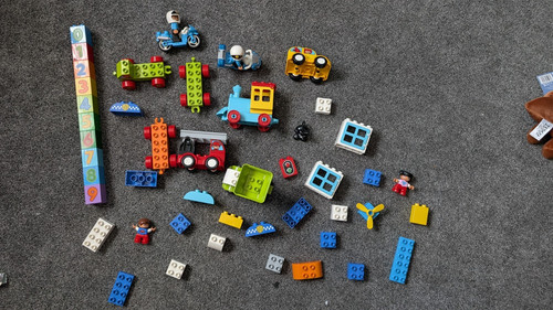 Lego duplo blocks bundle - bundle, train