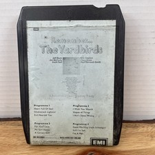 The Yardbirds Remember 8-Track Tape EMI Records Untested