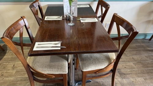 Table and chairs set - and,