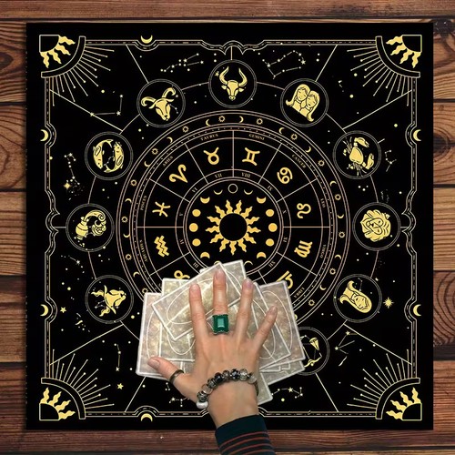 Zodiac tarot table cloth - tarot, –