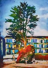 Standing by the tree