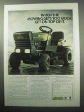 1987 Atco Lawn Tractor Ad -