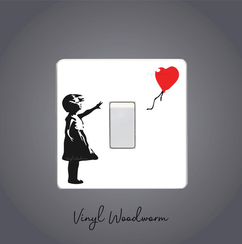Banksy girl red balloon - banksy,