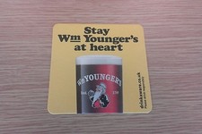 Stay Wm Younger's At Heart Beermat 