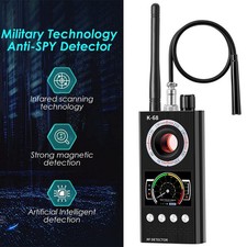 GPS RF K68 Anti-Spy Scanner Detector Camera GSM Audio Bug Finder Tracker 2024