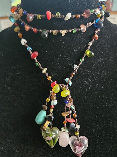 Boho style multi bead - , multi-bead