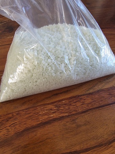 Plastic clear granules - plastic,