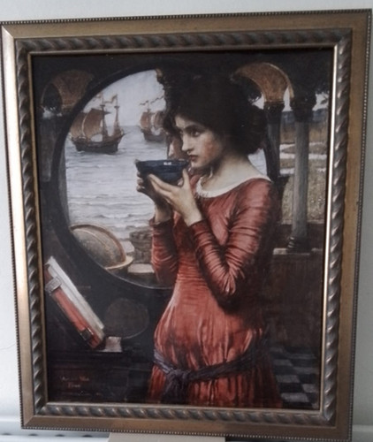 Framed print destiny john - destiny, by