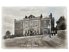 lancashire postcard vtg grange