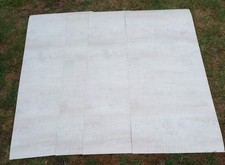 ***FOUR SHEETS***OF WHITE/LIMED OAK EFFECT  FORMICA, 1200 X 500 X 0.8MM APPROX