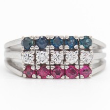 Size 51 - Vintage Sapphire