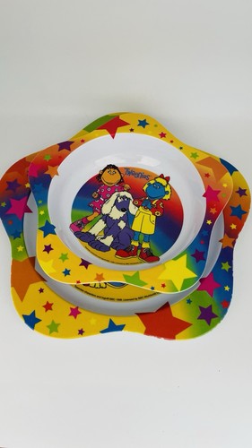 Tweenies plate and bowl - tweenies,