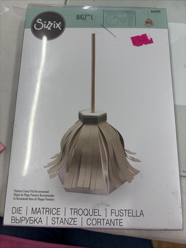Sizzix bigz die broom gift - l,