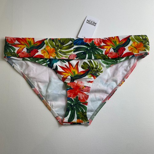 Banana moon white - moon, floral