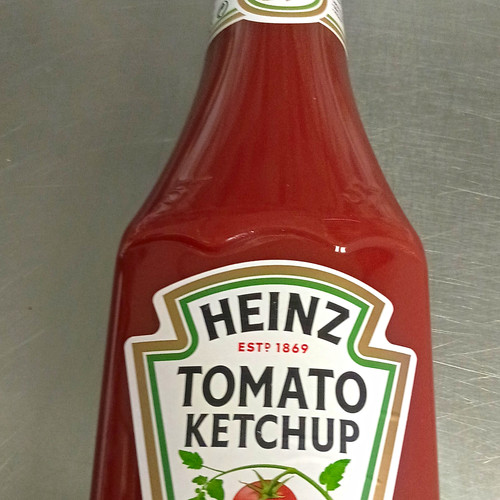 Heinz tomato ketchup bottle - heinz,