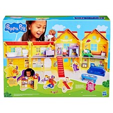 Peppa Pig Peppa's Big Family House Playset with Baby Eve