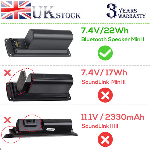 Battery for bose - bose, soundlink