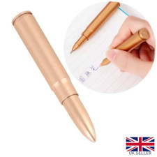 Novelty Ballpoint Bullet Pen Military Army Gift Ammunition Gun Joke Stationery
