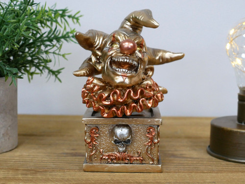 Steampunk wobbly head jester - wobbly,