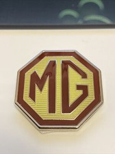 MG ZT Badge rear boot badge 39mm. Enamel Badge With 3m Backing And Locating Lugs