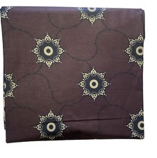 African Wax Print Ankara Brown