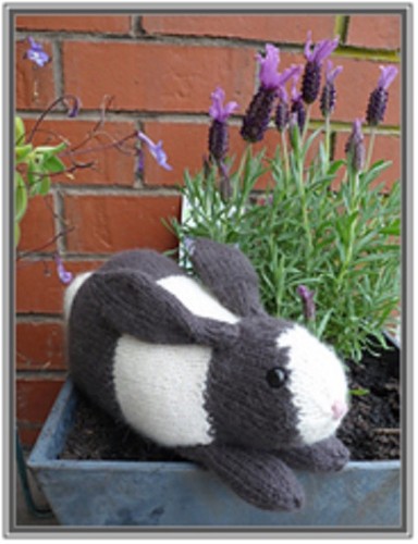 T025 knitting pattern - t025, rabbit