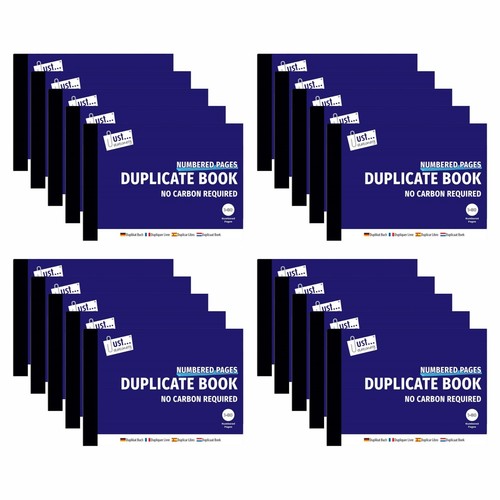 Duplicate book half size - 20, x