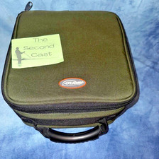 Airflo hard sided fishing reel carry case fly game coarse