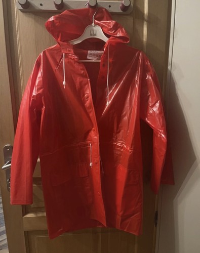 Vintage pvc raincoat - vintage,