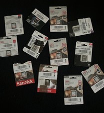 Job Lot SD Cards SanDisk &