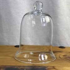 Cloche Bell Jar Clear Glass