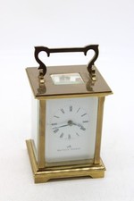 F Vintage Matthew Norman Swiss Made 5 Glass Brass Carriage Clock Parts Only