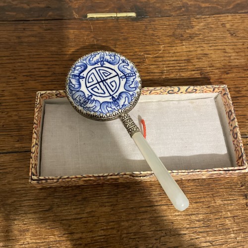 Chinese export blue white - export, &