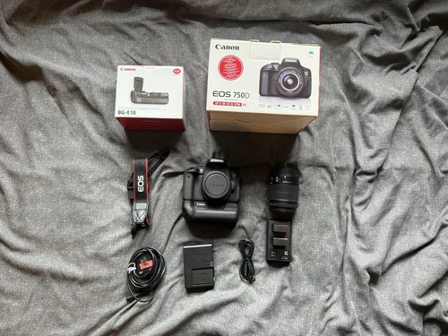 Canon 750d dslr camera 2mp - canon,