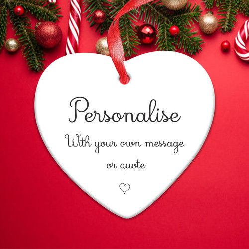 Personalised ceramic christmas - personalised,